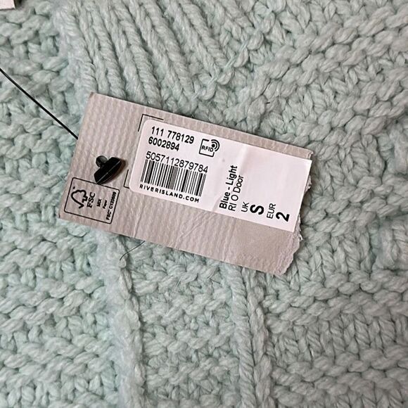 River Island Embroidered Heart Cardigan - Picture 4 of 6